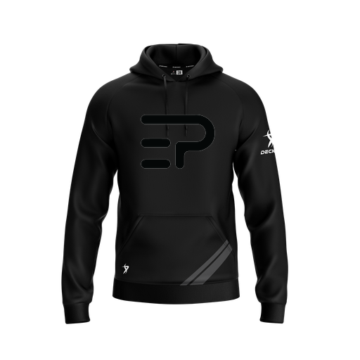 [CUS-DFW-SUHOOD-FLC-LSL-BLK-YXS-LOGO2] Summit Hoodie (Youth XS, Black, Logo 2)