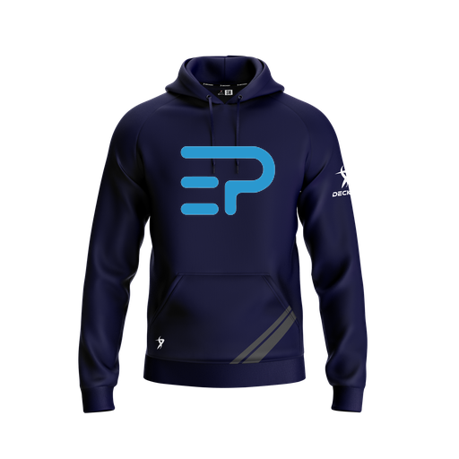 [FOLHSMNV-YXS-LOGO1] Decker Summit Hoodie (Youth XS, Navy, Logo 1)