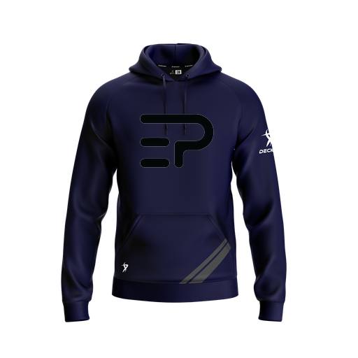 [FOLHSMNV-YXS-LOGO2] Decker Summit Hoodie (Youth XS, Navy, Logo 2)