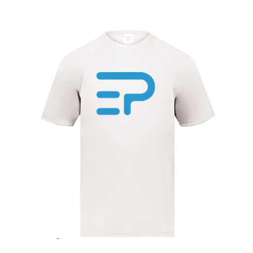 [2790.005.S-LOGO1] Men's Smooth Sport T-Shirt (Adult S, White, Logo 1)