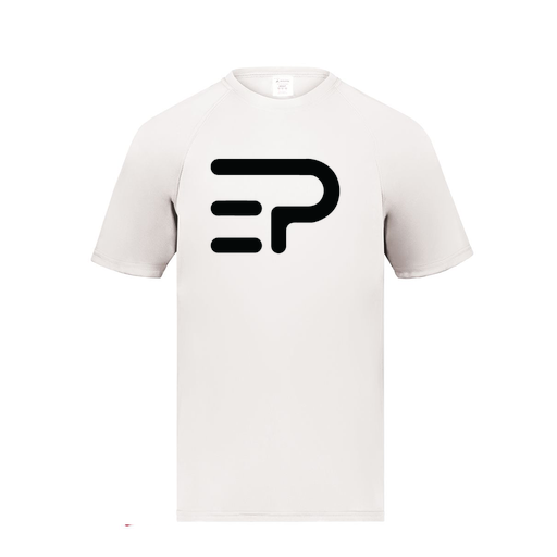 [2790.005.S-LOGO2] Men's Smooth Sport T-Shirt (Adult S, White, Logo 2)