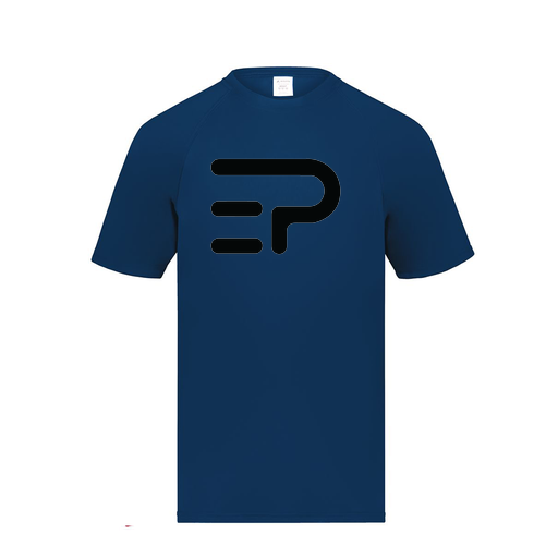[2790.065.S-LOGO2] Men's Smooth Sport T-Shirt (Adult S, Navy, Logo 2)