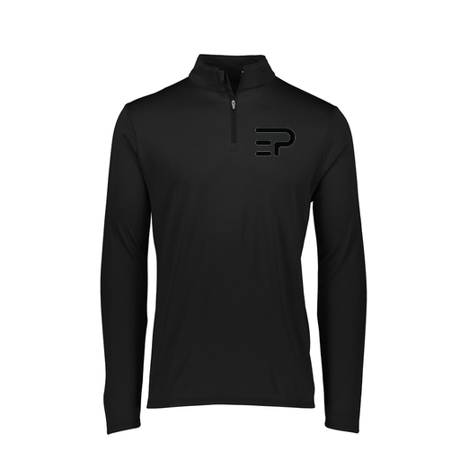 [2787.080.XS-LOGO2] Ladies Dri Fit 1/4 Zip Shirt (Female Adult XS, Black, Logo 2)