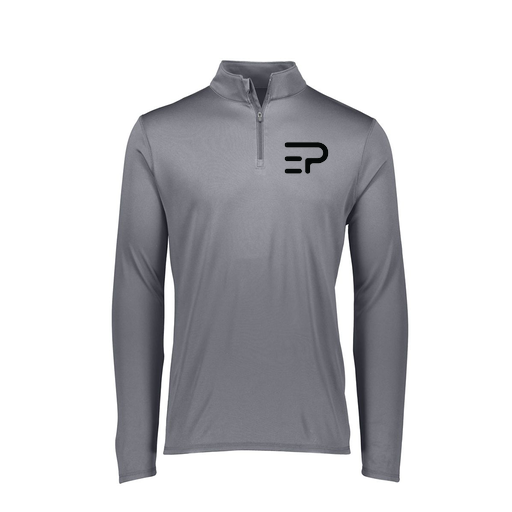 [FTLQFLGY-FAXS-LOGO2] Decker Women's Flex-Lite 1/4 Zip Shirt (Female Adult XS, Gray, Logo 2)