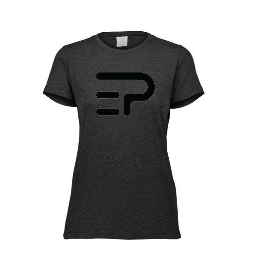 [FTSCUBBK-FAXS-LOGO2] Decker Women's Tri-Blend T-Shirt - Short Sleeve (Female Adult XS, Black, Logo 2)