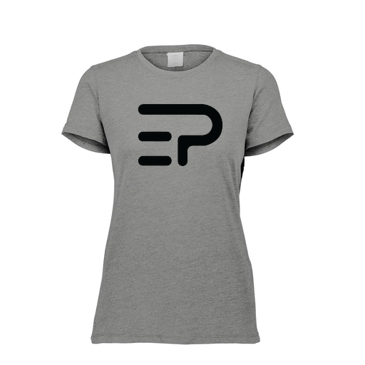 [FTSCUBGY-FAXS-LOGO2] Decker Women's Tri-Blend T-Shirt - Short Sleeve (Female Adult XS, Gray, Logo 2)
