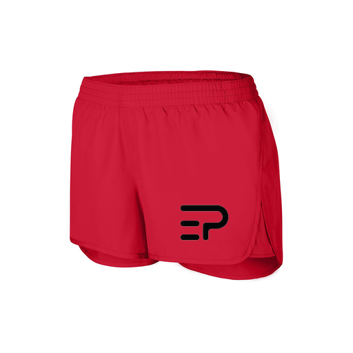 [2430.040.XS-LOGO2] Women's Performance Shorts (Female Adult XS, Red, Logo 2)