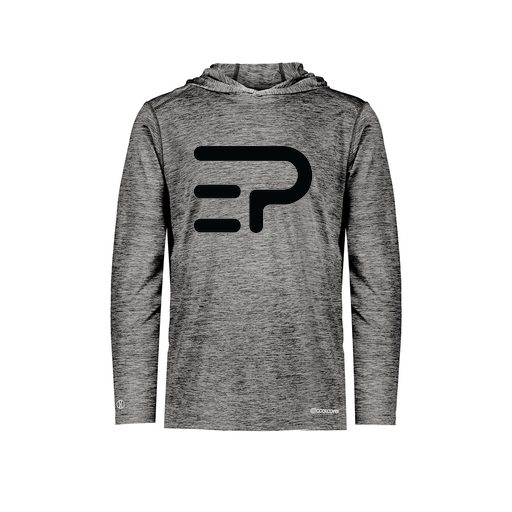 [FOLHCGBK-AS-LOGO2] Decker Men's Charge Hoodie (Adult S, Black, Logo 2)