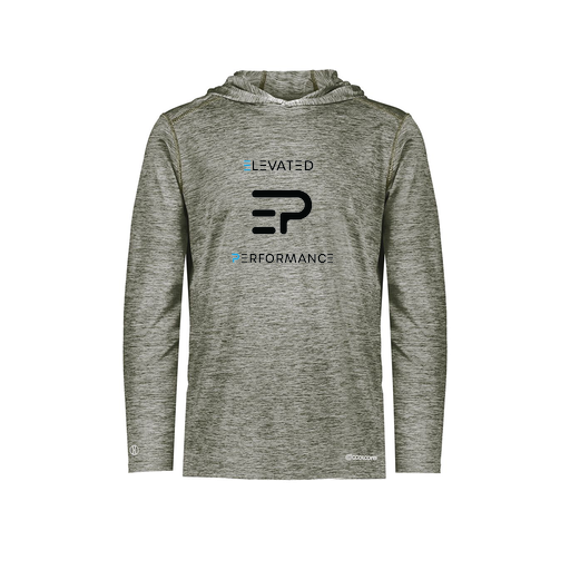 [FOLHCGGY-AS-LOGO3] Decker Men's Charge Hoodie (Adult S, Gray, Logo 3)