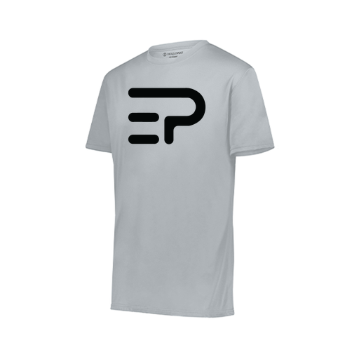 [222818.099.S-LOGO2] Men's Movement Dri Fit Shirt (Adult S, Silver, Logo 2)