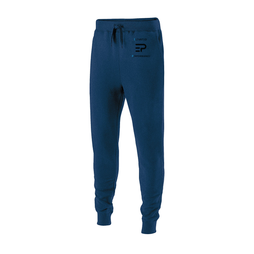 [229648.065.S-LOGO3] Youth 60/40 Fleece Jogger (Youth S, Navy, Logo 3)