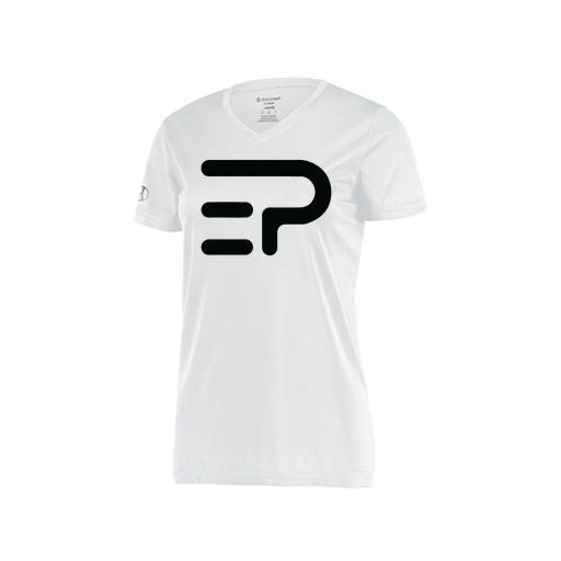 [222820.005.S-LOGO2] Ladies Movement Dri Fit Shirt (Female Adult S, White, Logo 2)
